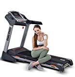 Cinta de correr con sistema de caída suave plegable 'Elite Runner Pro' de Branx Fitness - Motor de 6.5HP Inclinación automática de 0-22 niveles - Sistema de absorción de 10 puntos de doble choque