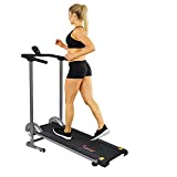 Cinta de correr manual plegable para caminar Sunny Health & Fitness SF-T1407M