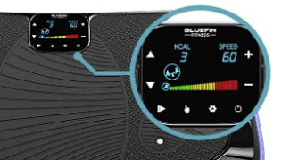 Consola vista Bluefin Fitness 4D Vibration Trainer