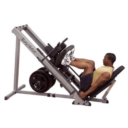 Prensa de piernas con cuerpo sólido Hack Squat