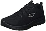 Skechers Graceful Get Connected, Sneaker Donna, Malla Negra/Trim, 38 EU