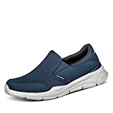 Skechers Equalizer 4.0, Sneaker Slip On, Hombre, Azul (Navy), 44 EU