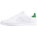 Kappa Limit Sneakers Unisex - Adulto, Blanco (Blanco/Verde), 40 EU