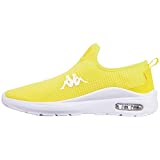 Kappa Georgia Sneakers Unisex - Adulto, Amarillo (Yellow / White), 36 EU