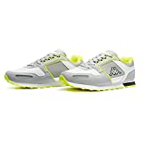 Kappa Sport Shoes Hombre Casual Sneakers Logo VOGHERA 5 Lt Gris Lima (Numeric_43)